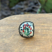 Load image into Gallery viewer, Ocotillo Adjustable Ring - dalmatian jasper
