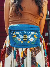 Load image into Gallery viewer, Hand Painted Crossbody Bag - Bumblebee 🐝