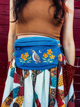 Load image into Gallery viewer, Hand Painted Quail Belt Bag 🌼