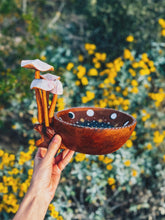 Load image into Gallery viewer, Hand Painted Mushroom Bowl