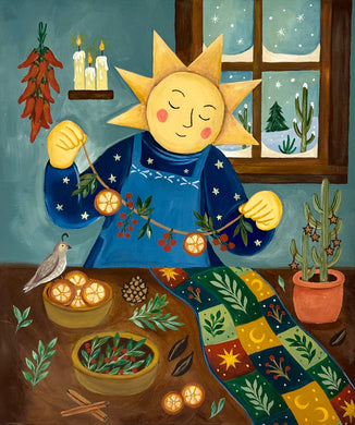 Celestial Folk Yuletide Print