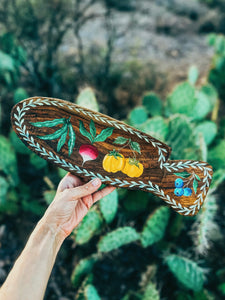 Hand Painted Wooden Fish Tray 🐟