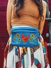 Load image into Gallery viewer, Hand Painted Crossbody Bag - Sunflowers 🐓🌻