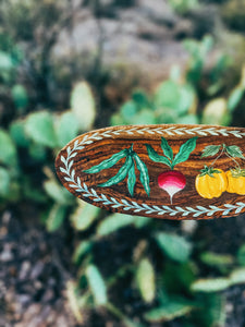 Hand Painted Wooden Fish Tray 🐟