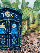 Load image into Gallery viewer, Vintage Hand Painted Trinket Cabinet