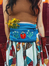 Load image into Gallery viewer, Hand Painted Folk Ladybug Belt Bag 🐞