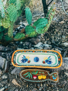 XL Hand Painted Celestial Harvest Bowl