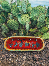Load image into Gallery viewer, XL Hand Painted Desert Animal Tray