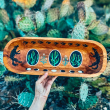 Load image into Gallery viewer, XL Hand Painted Wooden Tray 🌵