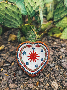 Hand Painted Celestial Heart Bowl