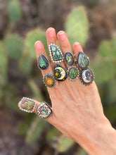 Load image into Gallery viewer, Ocotillo Adjustable Ring - dalmatian jasper