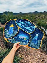 Load image into Gallery viewer, Original Painting 💙 Celestial Folk Tray