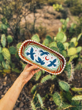 Load image into Gallery viewer, Hand Painted Wooden Crow Tray