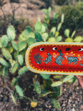 Load image into Gallery viewer, XL Hand Painted Desert Animal Tray